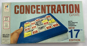 Concentration Game 17th Edition - 1976 - Milton Bradley - New Old Stock