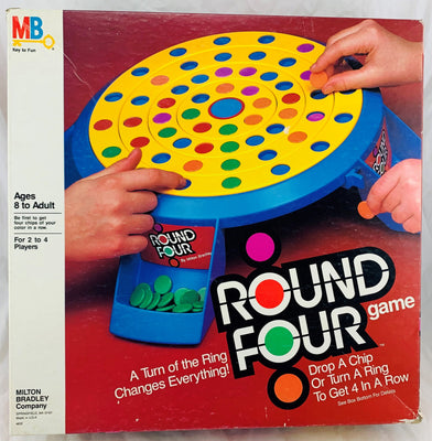 Round Four Game - 1984 - Milton Bradley - Great Condition