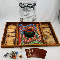 Jumanji Action Board Game Wood Box - 2017 - Cardinal - Great Condition