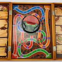 Jumanji Action Board Game Wood Box - 2017 - Cardinal - Great Condition