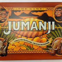 Jumanji Action Board Game Wood Box - 2017 - Cardinal - Great Condition