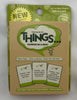 The Game of Things Travel Game - 2014 - Patch - Brand New