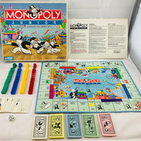 Monopoly Junior Game - 1990 - Parker Brothers - Great Condition