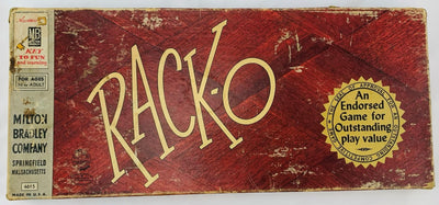 Rack-O Game - 1956 - Milton Bradley - Good Condition
