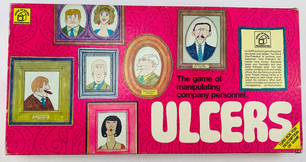 Ulcers Game - 1974 - Waddington - Great Condition