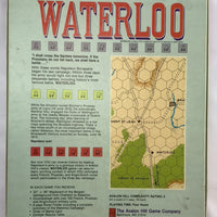 Waterloo Game Napoleon Campaign - 1962 - Avalon Hill - Great Condition