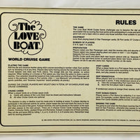 Love Boat World Cruise Game - 1980 - Complete - Great Condition