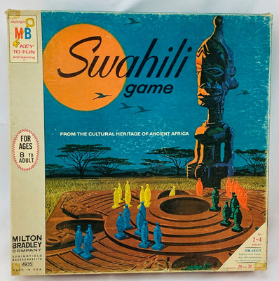 Swahili Game - 1968 - Milton Bradley - Very Good Condition