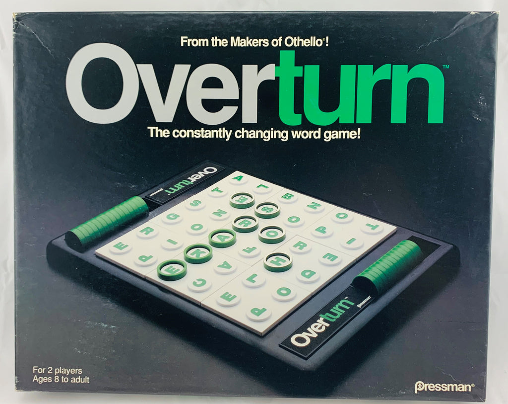 Overturn Game - 1993 - Pressman - Great Condition