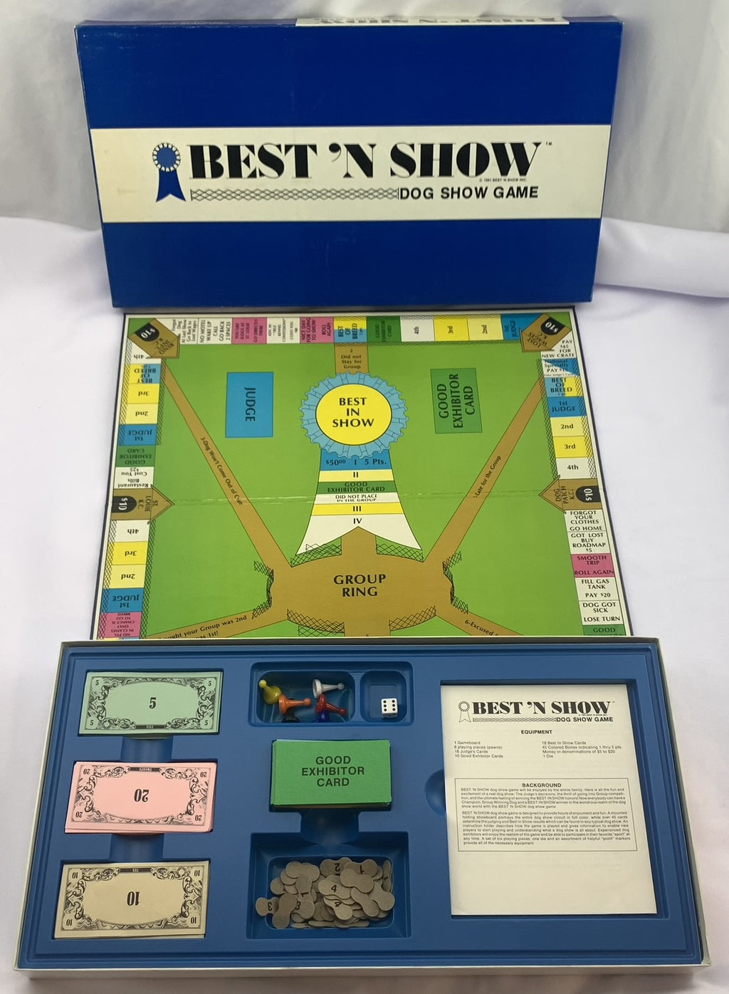 Best 'N Show Game - 1981 - National Games Inc - Great Condition