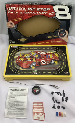 Operation Pit Stop Dale Earnhardt Jr #8 Nascar Game - 2004 - Hasbro - Great Conditionl
