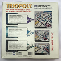 Triopoly Board Game - 1997 - Reveal Entertainment - New Old Stock