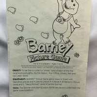 Barney Picture Game - 1993 - Parker Brothers - Great Condition