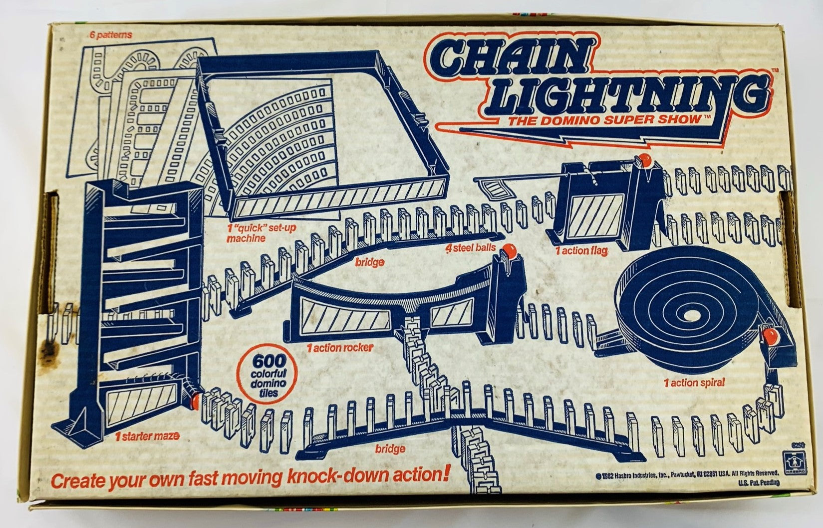 Chain Lightning Domino Super Show 1982 Great Condition Mandi's