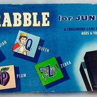 Scrabble For Juniors Game - 1958 - Selchow & Righter - Great Condition