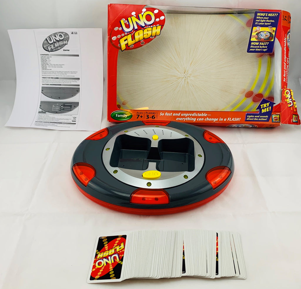 Uno Flash Game - 2007 - Mattel - good condition