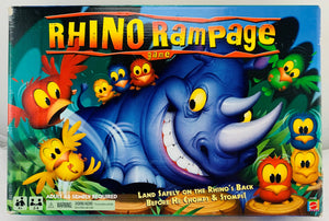 Rhino Rampage Game - 2008 - Mattel - Great Condition