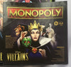 Disney Villains Monopoly Game - 2017 - Hasbro - Great Condition