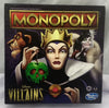 Disney Villains Monopoly Game - 2017 - Hasbro - Great Condition
