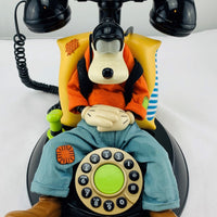 Goofy Animated Talking Phone Telemania Disney - Working - Clean - Great Condition