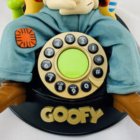 Goofy Animated Talking Phone Telemania Disney - Working - Clean - Great Condition