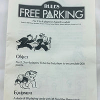 Free Parking Monopoly Game - 1988 - Parker Brothers - Great Condition