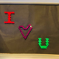 Lite Brite - 1967 - 50+ Unpunched Sheets - 200+ Pegs - Working - Very Good Condition