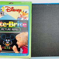 Lite Brite - 1967 - 50+ Unpunched Sheets - 200+ Pegs - Working - Very Good Condition