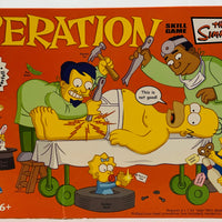 Simpsons Operation Game - 2005 - Milton Bradley - Great Condition