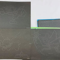Lite Brite - 1967 - 50+ Unpunched Sheets - 200+ Pegs - Working - Very Good Condition