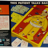 Simpsons Operation Game - 2005 - Milton Bradley - Great Condition