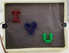 Lite Brite - 1967 - 50+ Unpunched Sheets - 200+ Pegs - Working - Very Good Condition