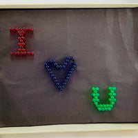 Lite Brite - 1967 - 50+ Unpunched Sheets - 200+ Pegs - Working - Very Good Condition