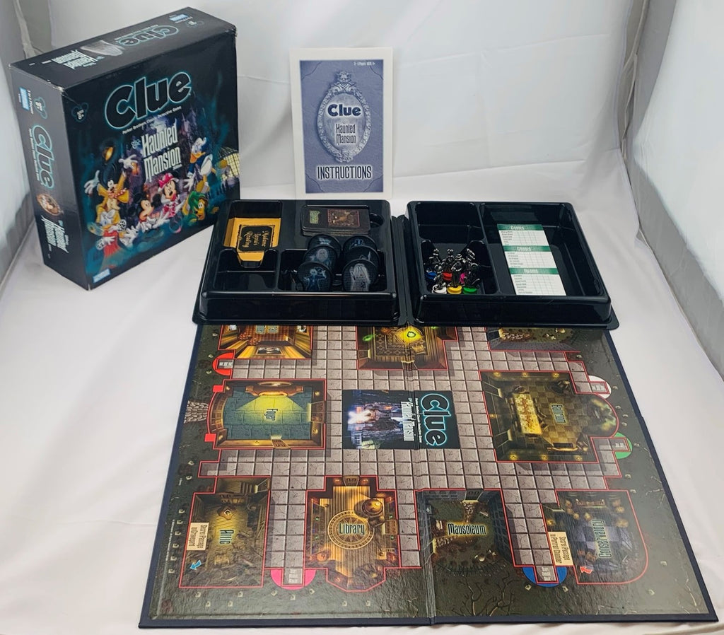 Disney's Haunted Mansion Clue Game - 2004 - Parker Brothers - Great Condition