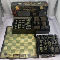 Pirates of the Caribbean Dead Man's Chest 3 in 1 Checkers, Chess, Dice Games - 2006 - Disney - Great Condition