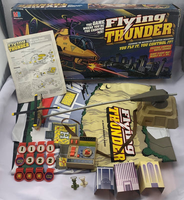 Flying Thunder Game - 1992 - Milton Bradley - Very Good Condition