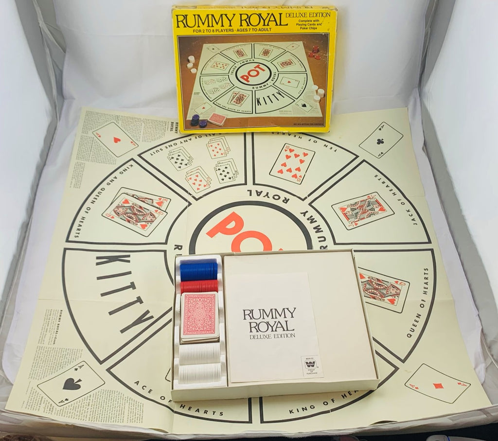 Rummy Royal Game - 1985 - Whitman - Great Condition | Mandi's Attic Toys