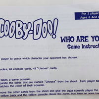 Scooby Doo Who Are You Guess Who Game - 2003 - Pressman - Great Condition