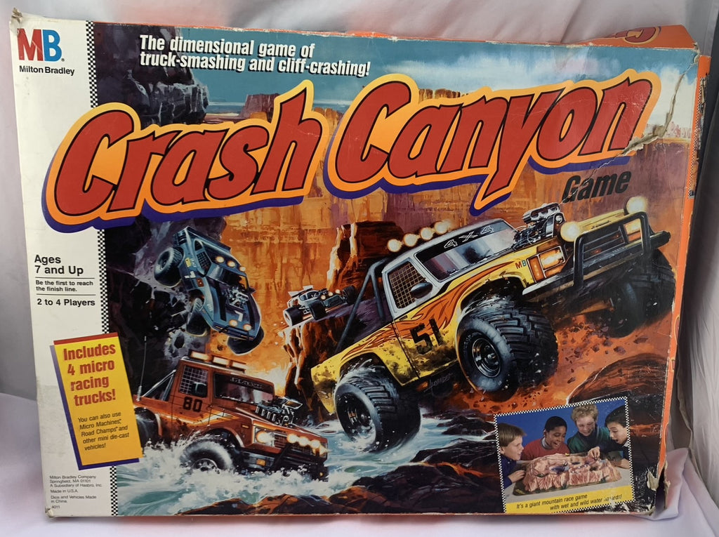 Jeu de société compatible Crash Canyon vintage 1989 PIÈCES DE
