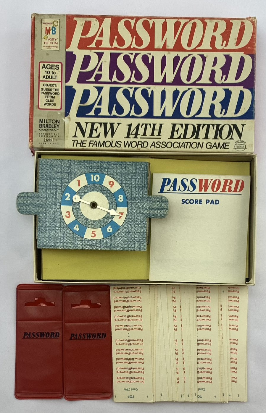Password Game 14th Edition - 1976 - Milton Bradley - Great Condition
