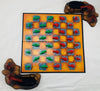 Dino Checkers Game - 1989 - Educational Insights - Great Condition