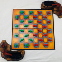 Dino Checkers Game - 1989 - Educational Insights - Great Condition