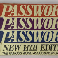Password Game 14th Edition - 1976 - Milton Bradley - Great Condition