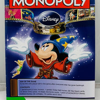 Disney Monopoly Game - 2009 - Parker Brothers - Great Condition
