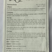 Wizard Of Oz Trivia Game - 1999 - Pressman