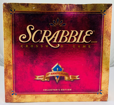 Scrabble Deluxe Collectors Edition 50th Anniversary - 1998 - Milton Bradley - New