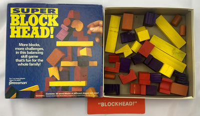 Super Blockhead! - 1992 - Pressman - Great Condition
