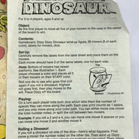 Dizzy Dizzy Dinosaur Game - 1992 - Pressman - Great Condition