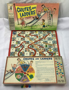 Chutes and Ladders Game - 1956 - Milton Bradley - Great Condition