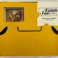 Michigan Rummy Tripoley Game - 1971 - Hasbro - Very Good Condition